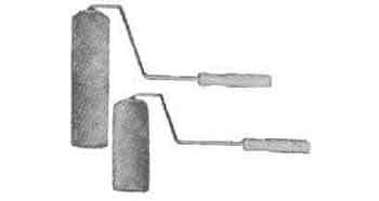 510311 PAINT ROLLER WOOL 280MM WIDTH, COMPLETE WITH HANDLE