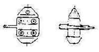 231812 TWIST LOCK GALV MODEL TS-18-5, LEFT HAND LOCK B/L 50TON