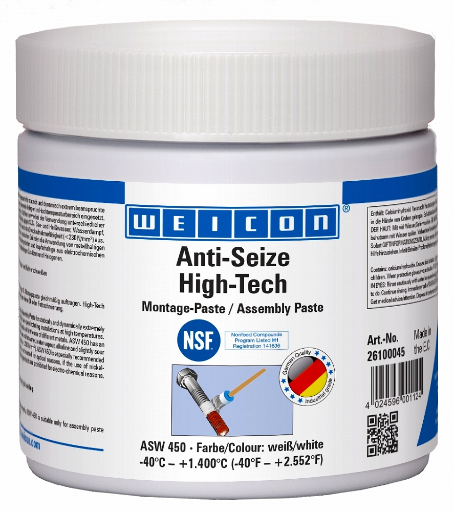 450883 ANTI-SEIZE PASTE HIGH-TECH, ASW 450 CAN 450GRM