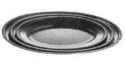 170803 DISH OVAL STAINLESS STEEL, 255X180MM