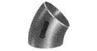 731408 ELBOW STEEL BUTT-WELDING 45DEG, LONG RADIUS H.P. SCH-40 80A