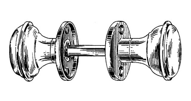 492201 HANDLE KNOB ROUND F/MORISELOCK, SCHWEPPER 227