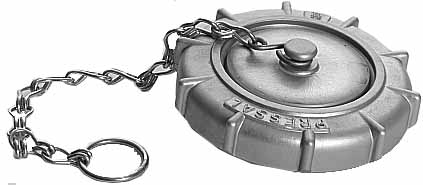 333536 CAP HOSE COUPLING SM94063, ALUMI/PRESSAL SMS 2-1/2