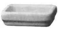 530411 SOAP TRAY WALL MOUNT PORCELAIN