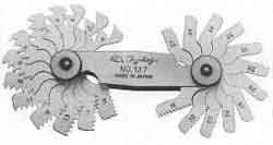 650605 SCREW PITCH GAUGE #ISO, METRIC 60DEG 0.2-6.0 PITCH