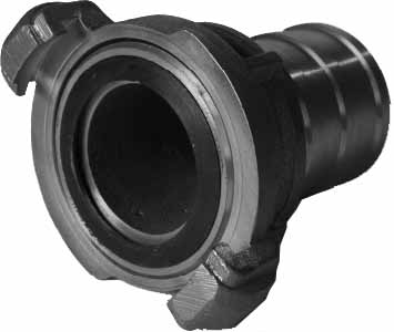333297 COUPLING HOSE BRASS GOST 2LUGS, 2-1/2