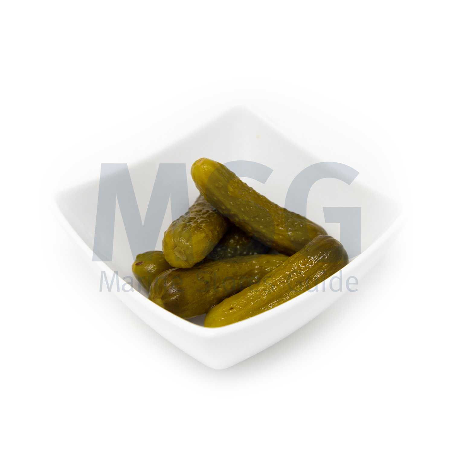 006206 PICKLE GHERKINS SOUR, DRAINED