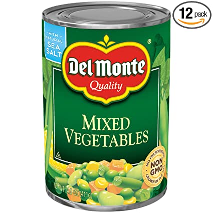 002454 MIXED VEGETABLE TINNED