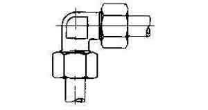733251 ELBOW COMPRESSION STEEL, 4MM 400KG