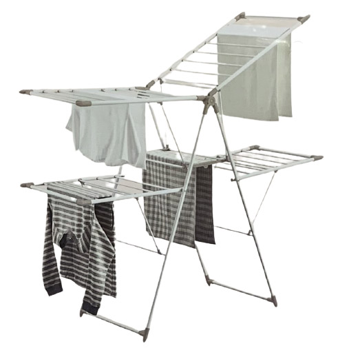 150525 LAUNDRY RACK FOLDABLE FOR, DRYING CLOTH APPROX.100X70CM