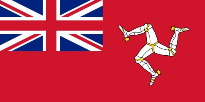 371963 FLAG CIVIL ENSIGN, ISLE OF MAN 3' X 5'