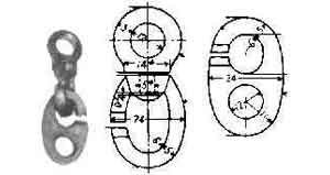 371583 FLAG HOOK LOWER SIDE