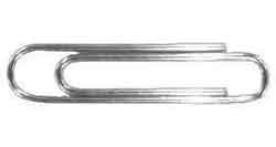 471118 PAPER CLIP NO.1(28MM) 100PCS