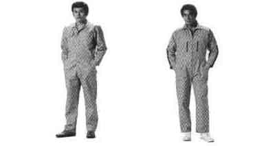 190595 BOILERSUIT COTTON FASTENER, TYPE ORANGE SIZE XS