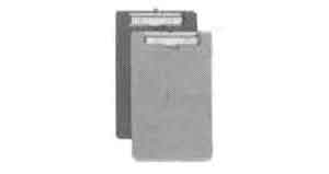 470317 CLIP BOARD PLASTIC, VERTICAL A-5