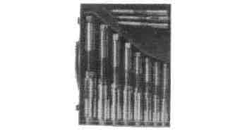 630953 REAMER SET ADJUSTABLE, 9.5-12MM 3'S