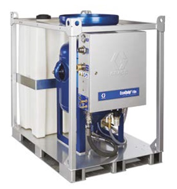 590827 BLAST MACHINE GRACO ECOQUIP 2, EQS ELECTRIC CONTROL #262963