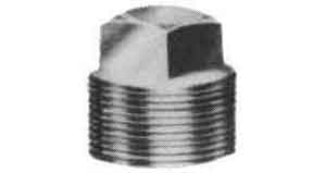 732232 PLUG SQUARE HEAD BRASS 1/4, THREADED