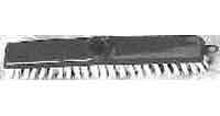 510883 BRUSH FLOOR SCRUB THREADED, PLASTIC VIKAN#3660 270MM WIDTH