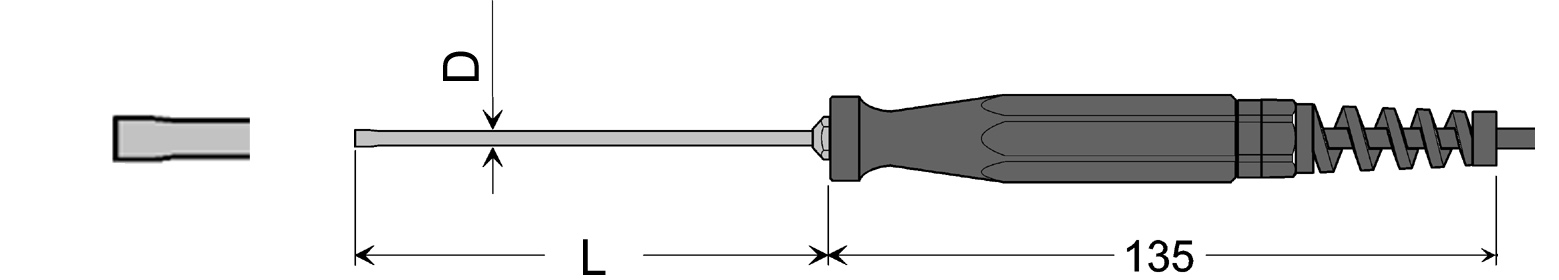 651823 SENSOR PT100 FOR SIKA MH3750, SURFACE GOF401 FIG3