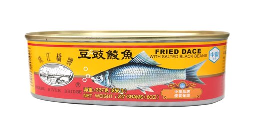 002821 DACE FRIED W/SALTED BLACK, BEANS TINNED