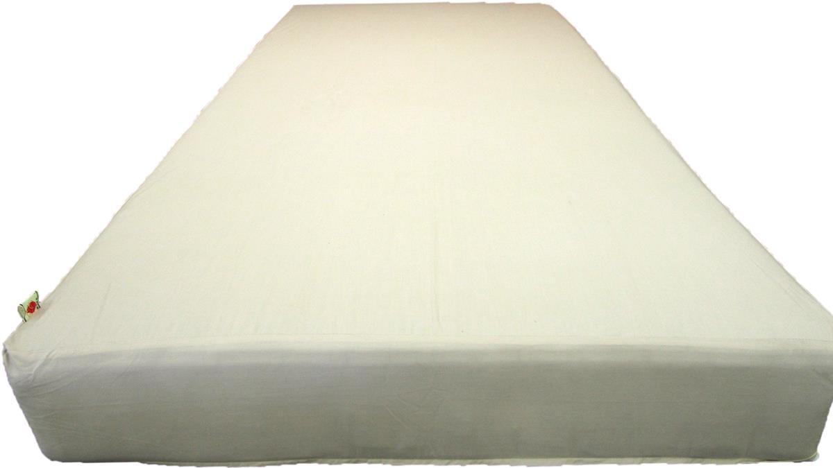 150235 MATTRESS FLAME RETARDANT WHITE, POLYESTER 1000X2000X200MM