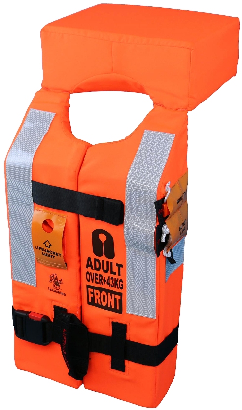 330131 LIFE JACKET WITH WHISTLE, FOR ADULT HK APPROVED