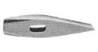 612953 CHISEL CROSS CUT COLD, WITH WOODEN HANDLE 38X150MM