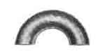 731165 RETURN BEND STEEL BUTT-WELDING, SGP 180DEG LONG RADIUS 40A