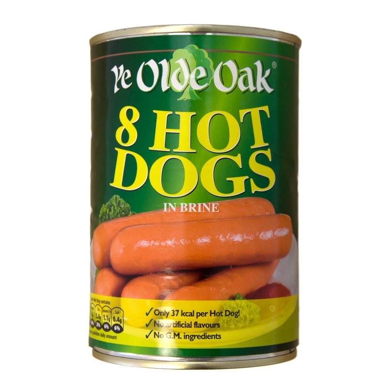 008024 SAUSAGE HOTDOG TINNED