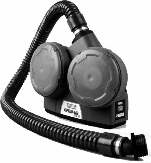331134 RESPIRATOR POWER ASSISTED MSA, OPTIMAIR 3000 EX (EX-PROOF)