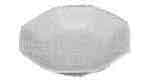 173614 OCTAGONAL PLATE CHINESE STYLE, MELAMINE 180MM DIAM