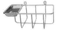 491401 SPONGE & SOAP HOLDER BRASS, 243X125X77.5MM