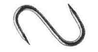 172387 MEAT HOOK STAINLESS STEEL, NON-SWIVEL 180MM