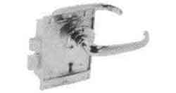 490195 STEEL DOOR LEVER TUMBLER RIM, LOCK W/LEVER HANDLE OHS#3600