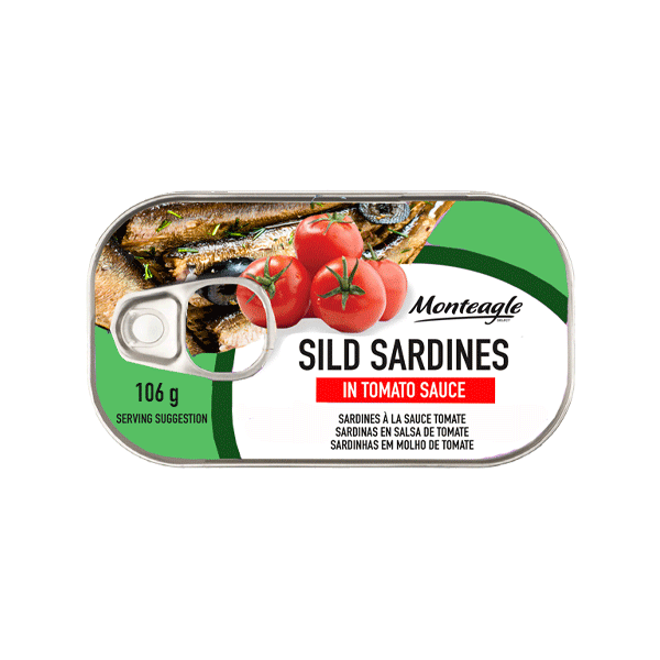002869 SILD SARDINE IN TOMATO TINNED