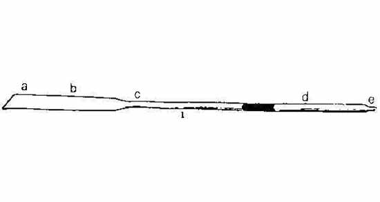 330284 OAR BUOYANT FOR LIFEBOAT