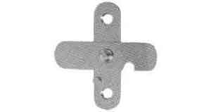 490836 DRAWER KEEPER STAINLESS STEEL, 12X45MM