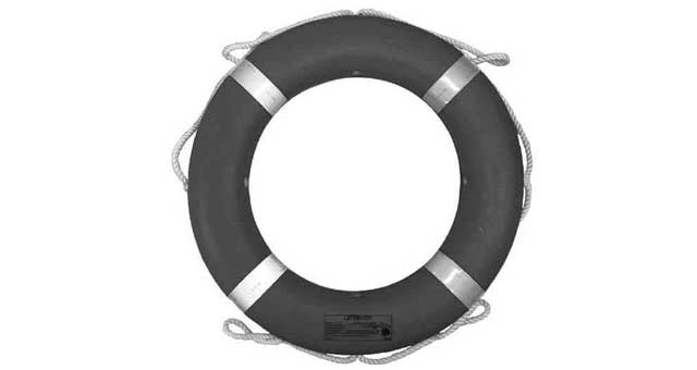 330158 LIFE BUOY WEIGHT OVER 2.5KGS, USCG APPROVED