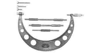 650388 MICROMETER OUTSIDE 700-800MM, W/INTERCHANGEABLE ANVILS