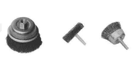510787 BRUSH WIRE CUP OD50MM, WITH 6MM ARBOR