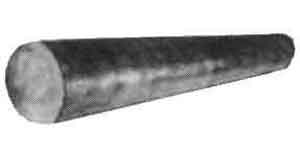 672595 HIGH TENSION BRASS ROUND 22MM, 12FEET