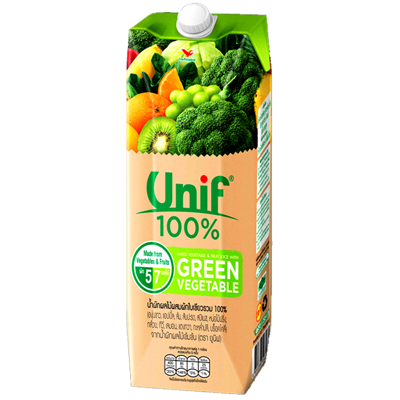 003843 JUICE VEGETABLE MIX, 1LTR X 12PKT