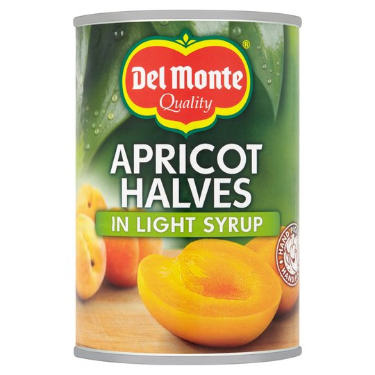 002607 APRICOT HALVES DRAINED TINNED
