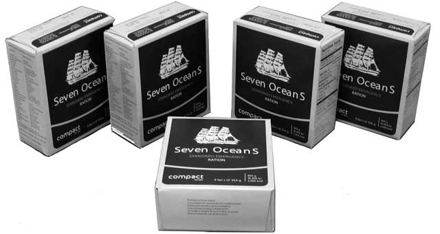 330225 RATION SEVEN OCEAN 500GRM, APPROX.2,500KCAL(10,300KJ)