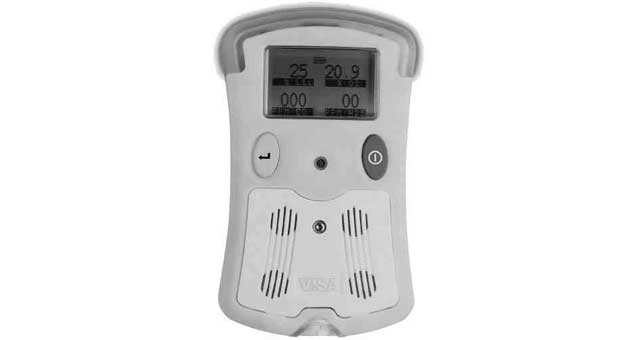 330589 GAS DETECTOR COMBINATION GMI, PORTABLE V!SA RECHARGEABLE