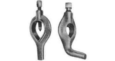 632316 LATHE DOG CAST-IRON BENT 13MM