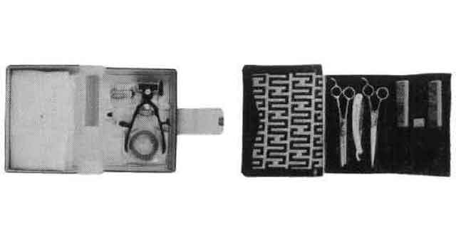 110902 BARBER HAIR SCISSORS SET