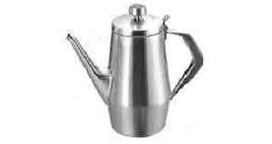 171130 COFFEE POT STAINLESS STEEL, 1100CC 100MM DIA 205MM HEIGHT