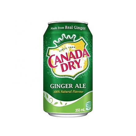 101561 GINGER ALE CANADADRY, 250MLX30TIN